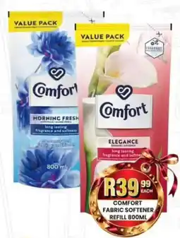 Take 'n Pay Comfort Fabric Softener Refill offer