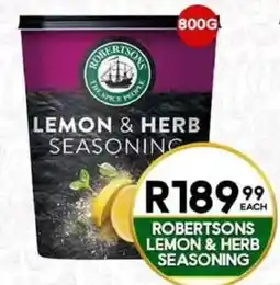 Take 'n Pay Robertsons Lemon & Herb Seasoning offer