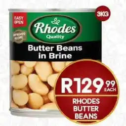 Take 'n Pay Rhodes Butter Beans in Brine offer