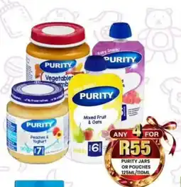Take 'n Pay Purity Jars or Pouches offer