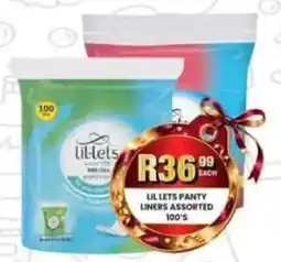 Take 'n Pay Lil Lets Panty Liners Assorted offer