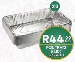 Take 'n Pay Foil Trays & Lids offer