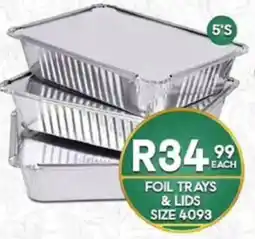 Take 'n Pay Foil Trays & Lids offer