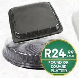 Take 'n Pay Round or Square Platter offer