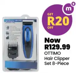 Shoprite OTTIMO Hair Clipper Set 8-Piece offer
