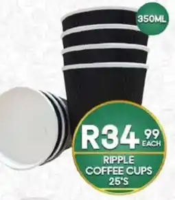 Take 'n Pay Ripple Coffee Cups offer