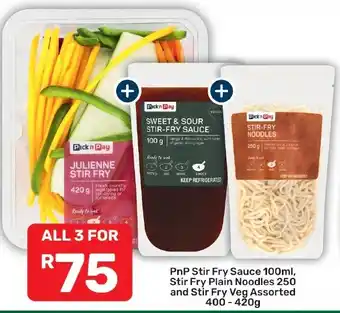 PicknPay Stir Fry Sauce Assorted
