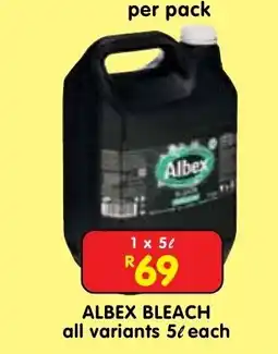 Shoprite ALBEX BLEACH offer