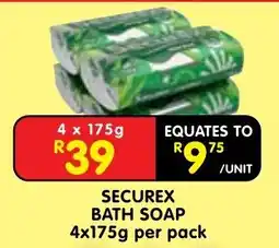 Shoprite Securex Bath Soap offer