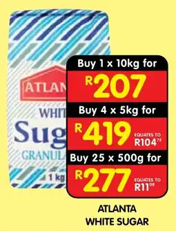 Shoprite ATLANTA WHITE SUGAR offer