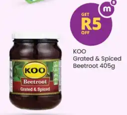Shoprite KOO Grated & Spiced Beetroot offer
