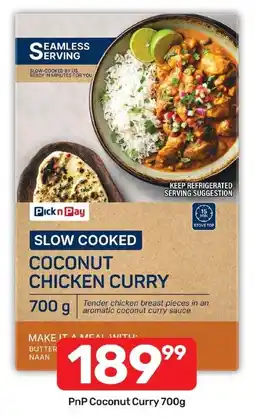 Pick n Pay Hypermarket Pick n Pay Slow Cooked Coconut Chicken Curry offer