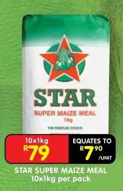 Shoprite STAR SUPER MAIZE MEAL offer