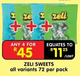 Shoprite ZELI SWEETS offer