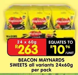 Shoprite BEACON MAYNARDS SWEETS offer