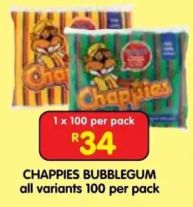 Shoprite Chappies Bubblegum offer