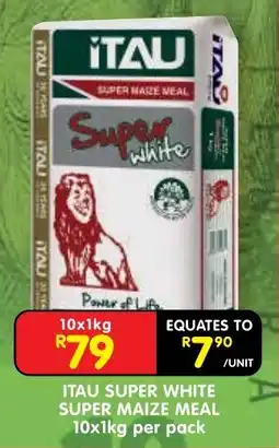 Shoprite ITAU SUPER WHITE SUPER MAIZE MEAL offer