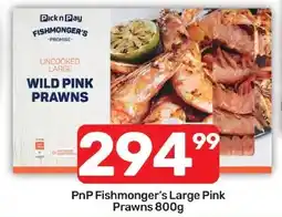 Pick n Pay Hypermarket PnP Fishmonger's Large Pink Prawns offer