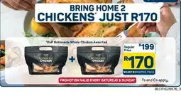 Pick n Pay Hypermarket PnP Rotisserie Whole Chicken Assorted offer