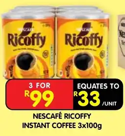 Shoprite NESCAFÉ RICOFFY INSTANT COFFEE offer