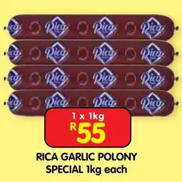 Shoprite Rica Garlic Polony offer