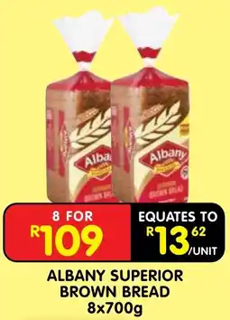 Shoprite ALBANY SUPERIOR BROWN BREAD offer