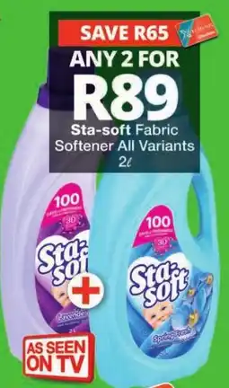 Checkers Sta-soft Fabric Softener All Variants offer