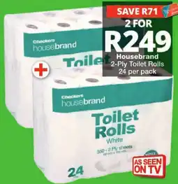 Checkers Checkers housebrand Toilet Rolls offer