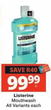 Listerine Mouthwash
