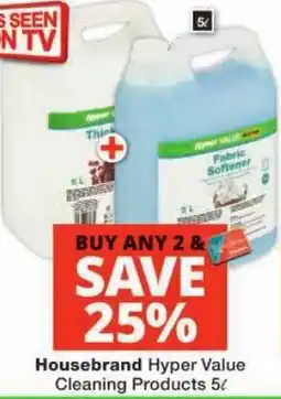 Checkers Housebrand Hyper Value Cleaning Products offer