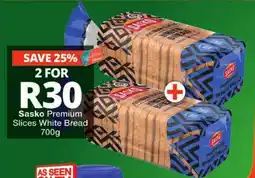 Checkers Sasko Premium Slices White Bread offer