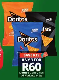Checkers Doritos Corn Chips offer