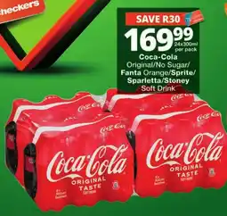 Checkers Coca-Cola Original Taste offer