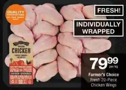 Checkers Farmer's Choice Chicken Wings offer