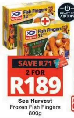 Checkers Sea Harvest Frozen Fish Fingers offer