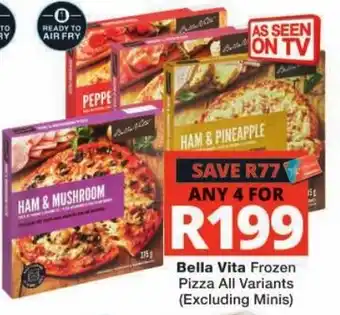 Bella Vita Frozen Pizza All Variants