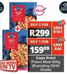 Checkers Cape Point Prawn Meat offer