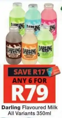 Checkers Darling Flavoured Milk offer