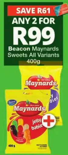 Checkers Maynards jelly babie offer