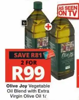 Checkers Olive Joy Vegetable Oil Blend with Extra Virgin Olive Oil offer