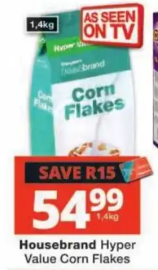 Checkers Housebrand Hyper Value Corn Flakes offer
