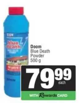 Spar Doom Blue Death Powder offer