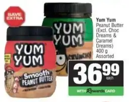 Spar Yum Yum Peanut Butter Assorted offer