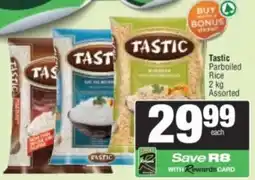 Spar Tastic Parboiled Rice Assorted offer