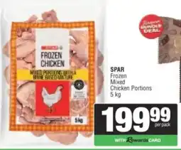 Spar SPAR Frozen Mixed Chicken Portions offer