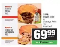 Spar SPAR Frozen Pies or Sausage Rolls Assorted offer