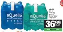 Spar aQuellé Natural Spring Water offer