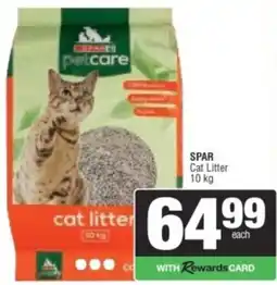 Spar SPAR petcare cat litter offer