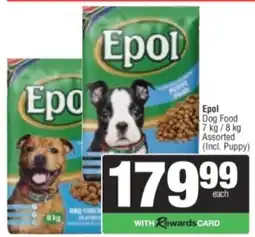Spar Epol Dog Food Assorted offer