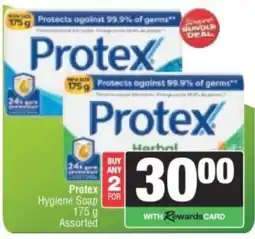 Spar Protex Hygiene Soap Assorted offer
